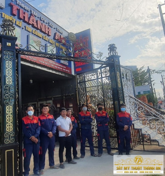 Gia công lan can sắt mỹ thuật  tp hồ chí minh