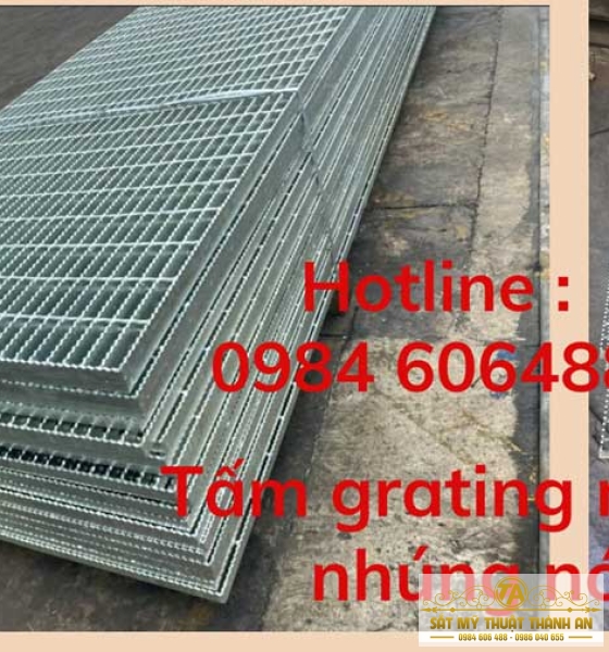 Tấm grating Mạ Kẽm Nhúng Nóng – Mẫu, Kích Thước , Báo Giá